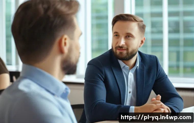 음성 커뮤니케이션의 심리적 요소 분석 - A professional business meeting scene set in a modern Warsaw office, featuring diverse Polish adults...